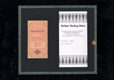 Picture, Helmar Brewing, Hockey Icers Card # 26, Bobby ORR, Setting sun, Boston Bruins